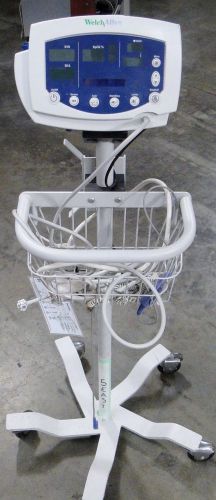 Welch Allyn Vital Sign Monitor 53NT0 + stand + accessories