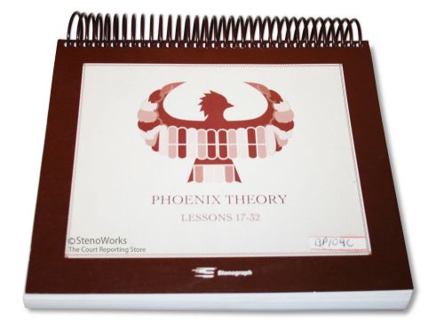 Stenograph® Phoenix Theory Lessons 17-32 Revised Very Good Condition