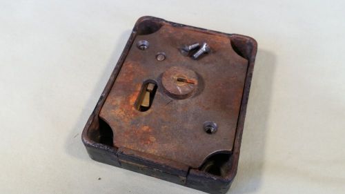 Antique Unknown Brand Keyed Safe Lock w/ no keys