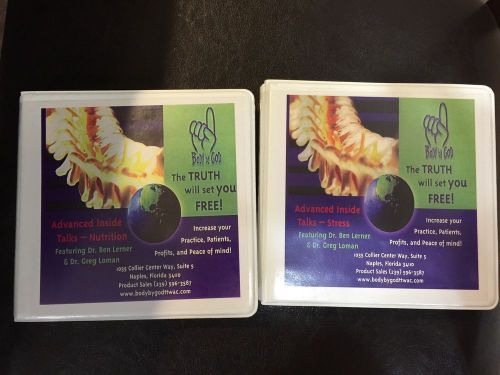 2 For Price Of 1: Chiropractic Success CDs Nutrition Stress Lerner