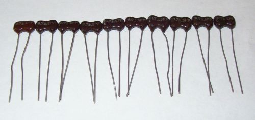 Vintage Mica Capacitors MARKED 8.7 +/- .5pf Tolerance Radial Lead (LOT OF 10)