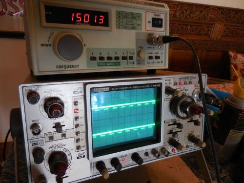 B&amp;K Precision Dual-Time Base Oscilloscope 1570 Clean, Tested, works fine