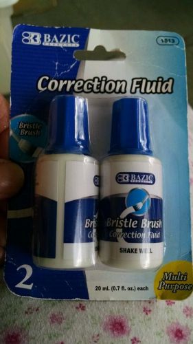 bazic 2 pack correction fluid