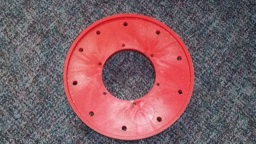 Nylogrit 14&#034; shower feed rotary floor brush scrubber 30394 extra heavy grit 5&#034;