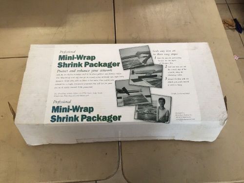 PROFESSIONAL MINI-Wrap Shrink Packager IN BOX NEW