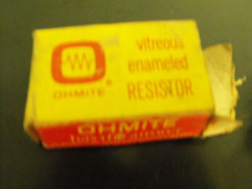 ohmite resistor , 0372 , 25 watts , 500 Ohms