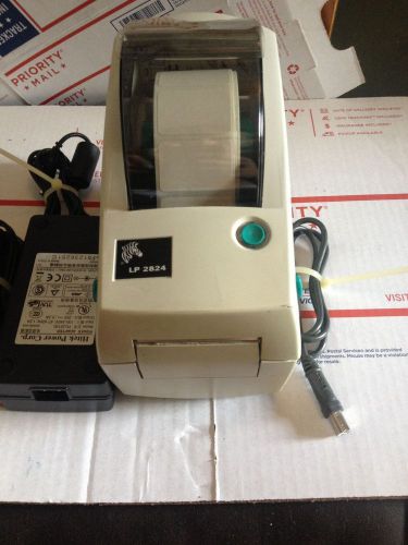 Zebra LP2824 Thermal Label &amp; UPC BAR CODE Printer USB 2824-21100-0001 FULL ROLL