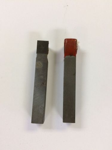 Morse C7  Grade C6 (370) Square Nose Carbide Tipped Tool Bits, Lot Of  2, NOS