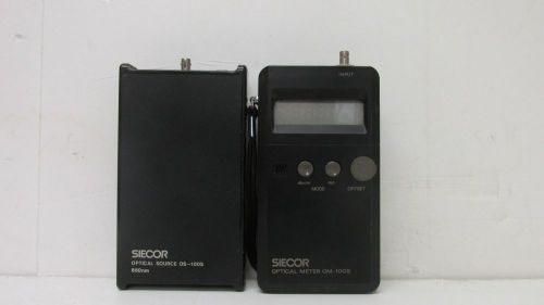 Siecor OM-100S Optical Meter And Source BR