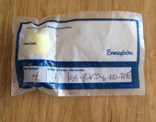 NEW SEALED SWAGELOK SS-8-VCO-6-810-TPE FITTING SS8VCO6810TPE
