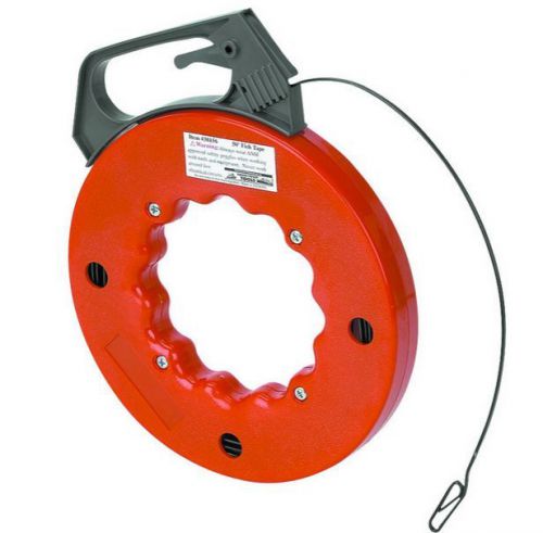 50 foot electricians fish tape cable &amp; wire puller for sale
