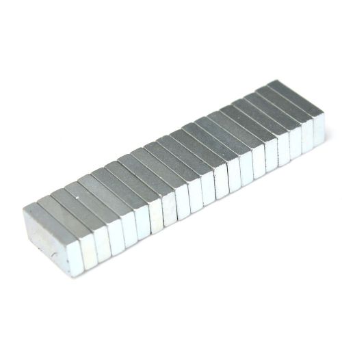20Pcs Rare Earth Neodymium Permanent Super Strong Fridge Magnets N52 10x5x2mm