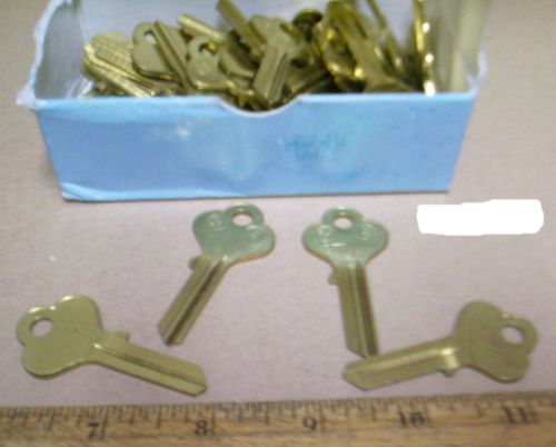 Box of Taylor Lock Co. - Brass Key Blanks - P/N: EA27/X61F – (NOS)