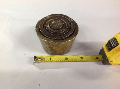 Set Of 6 Balancing Scale Brass Apothecary Weights