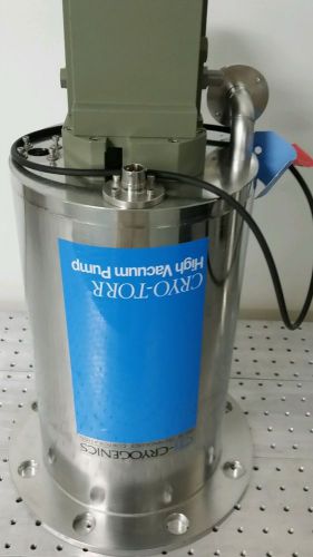 CTI Cryogenics 8200 Compressor and Cryo-Torr 8 Vacuum Pump