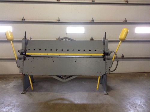 Dreis &amp; Krump L6 Chicago Steel Bending Brake 6&#039; Ft. 10 Ga. Gauge Apron Brake