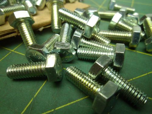 M6 - 1.0 x 16 mm hex head cap screws class 8.8 zinc (qty 90) #55902 for sale