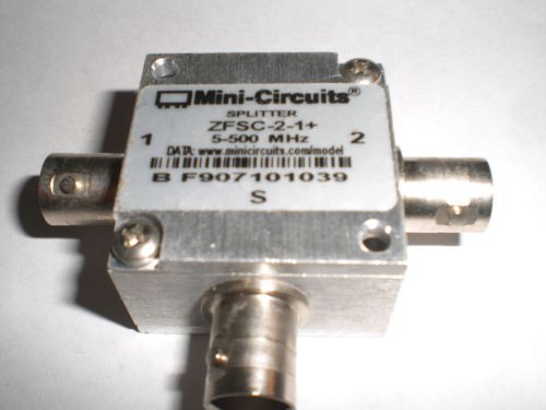 Mini-Circuits ZFSC-2-1-S+ 2-Way Splitter/Combiner 5-500MHz