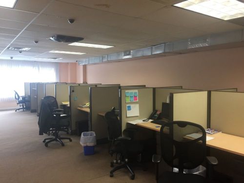 **CALL CENTER/TELEMARKETER 14 CUBICLE/PARTITIONS TABLES AND 3 DRAWERS**