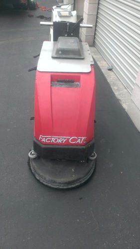Factory Cat 20D Walk Behind Floor Scrubber MINI MAG WITH CHARGER