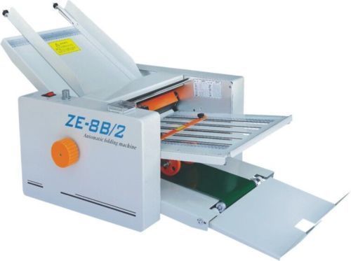Brand New 310*700 mm Paper 2 Folding Plates Auto Folding Machine ZE-8B/2  E