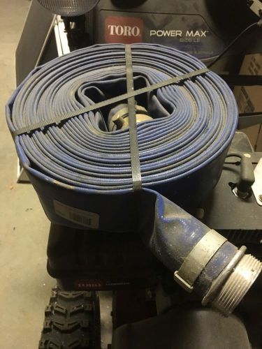 Attack line fire hose 400 psi, blue, 50 ft, 2.5 for sale