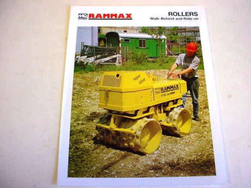 Rammax Rollers Color Brochure                                                b2