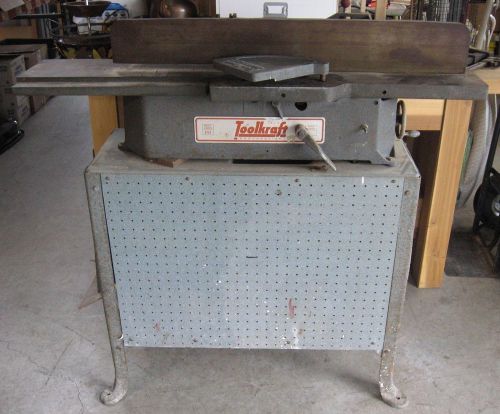 Older Toolkraft 6-in. 6&#034; Jointer on Stand  Woodworking - Needs Fence Repair