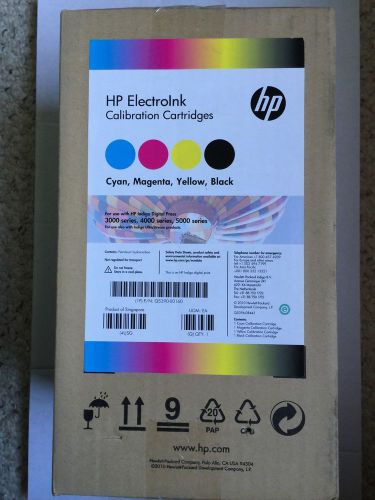 Hp electroink calibration cartridges 3000/4000/5000 indigo q5390-00160 ink cans for sale