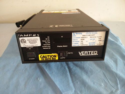 Verteq S 800-C1-MC2-NPP Amplifier Unit, Advanced Energy 3156023-000K