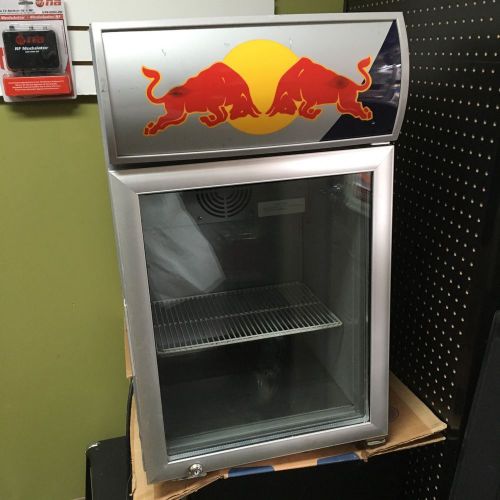 Red Bull Refrigerator Commercial Cooler - Mimet VV2N - Man Cave Bar