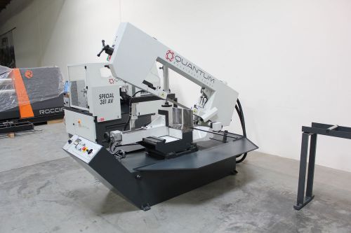QUANTUM MACHINERY NC BAND SAW VERTICAL TOP SUPPORT 15.75&#034; CUTTING VARIABLE SPEED