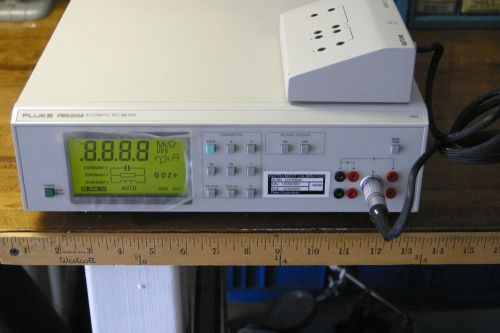 Fluke Philips PM6303A Automatic LCR Meter w/ PM9542A RCL Adapter