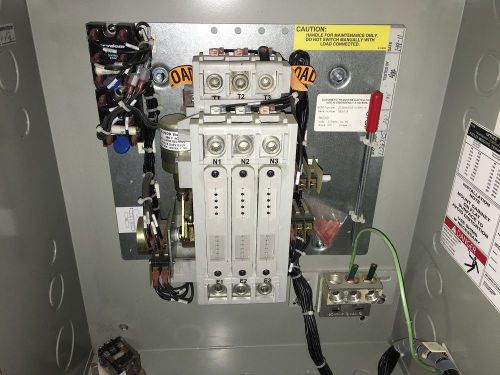 2011 ge zenith ztx automatic transfer switch 200 amp 3 phase mx150 460-80v for sale