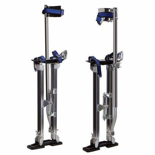 Drywall painters walking stilts taping finishing tools - adjustable 24&#034; - 40&#034; for sale