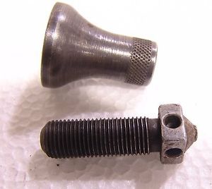 Machinists jack screw , 1-1/4&#034; base , 2&#034; retracted vintage toolmaker