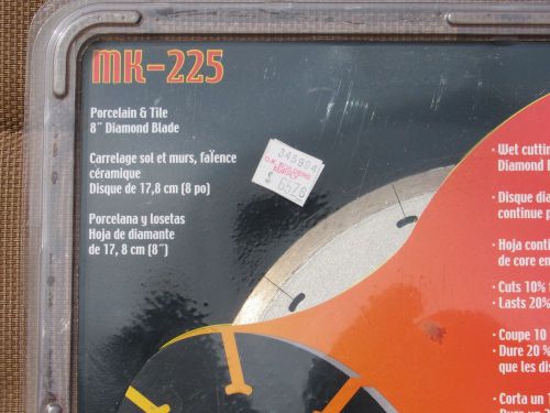 Mk-225 diamond porcelein &amp; tile blade for sale
