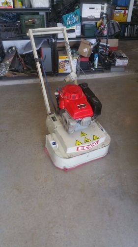 Edco dual head concrete grinder with adapter plates for sale