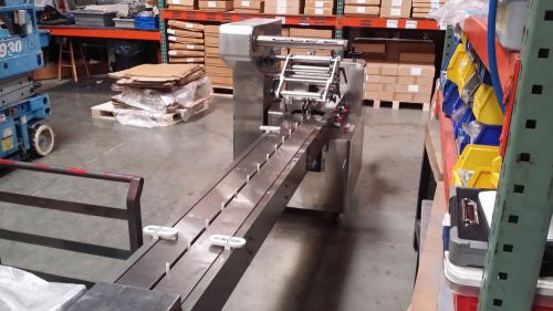Horisonal wrapping machine kss-100 trade show demo stainless steel for sale