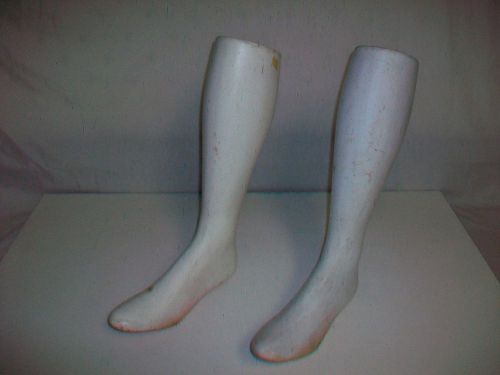 Lot of 2 Vintage RPM INDUSTRIES Shoe Form Division Mannequin Leg #M-34