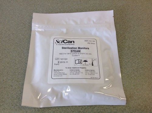 Scican Steam Sterilization Monitors (Qty250) OEM# SCI134