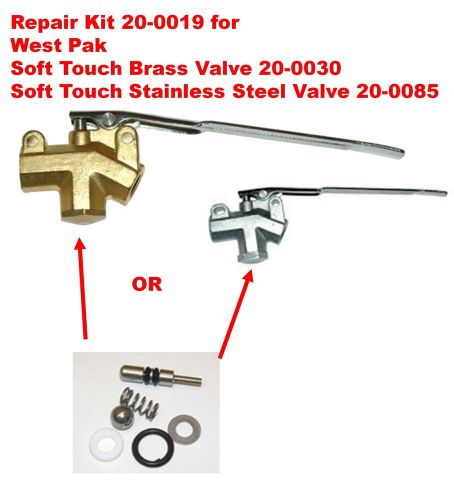Carpet Cleaning Wand Soft Touch Angle Valve Repair Kit West Pak 20-0019