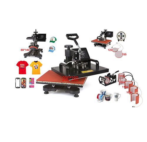 High quality 9 in 1 heat press machine digital t-shirt printing machine for sale
