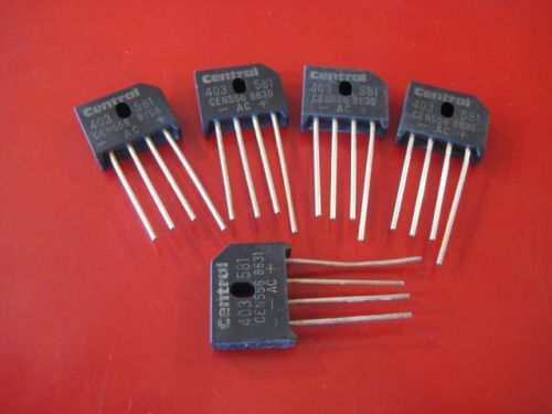 CENTRAL CEN556  BRIDGE RECTIFIERS DIODE ( Qty 5 ) *** NEW ***