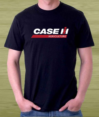 Case IH Agricultural International Harvester Men&#039;s Black T Shirt Size S to 3XL
