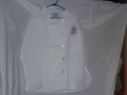 NAVY ISSUED &#034; Chef Jacket&#034; Size Large