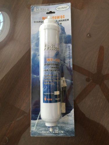Articco Inline Water Filter for Ice Makers WE-1500W QC