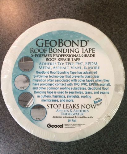 Roof Bonding Tape by GeoBond- 4&#034; X 50&#039; Black