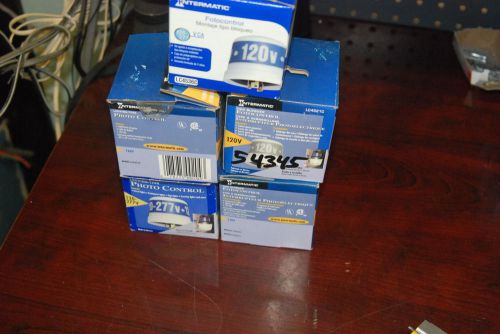 Intermatic LC4536C, Photo Control, Eye, 120V,    Lot of 5    NEW