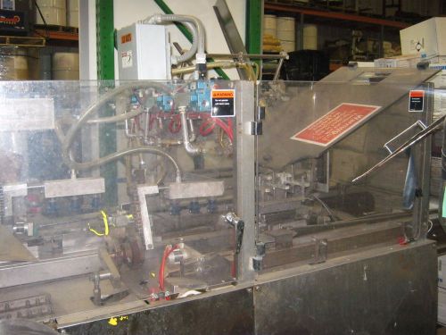 Thiele Wrapper and Gluer w/ Nordson 3500V Gluer and Quickpanel II Controls